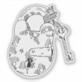 パドロック シール (正面)