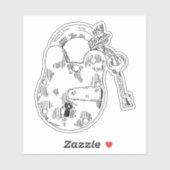 パドロック シール (シート)