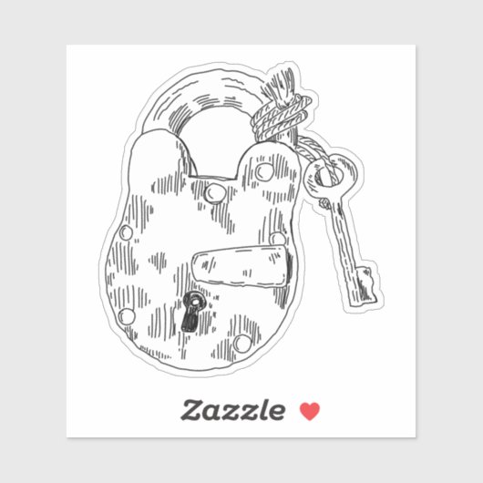 パドロック シール (シート)