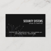 パドロック | 回路基板II 名刺 (裏面)