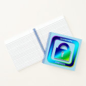 パドロパーソナライズされたックカスタム文字 ノートブック (内部)