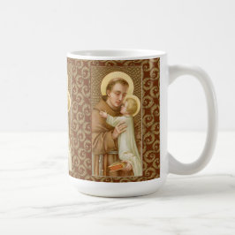 パドヴァのアントニオと幼子イエス (JM 05) コーヒーマグカップ