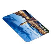 パドヴァのライトアップされた像の列 マグネット (右側)