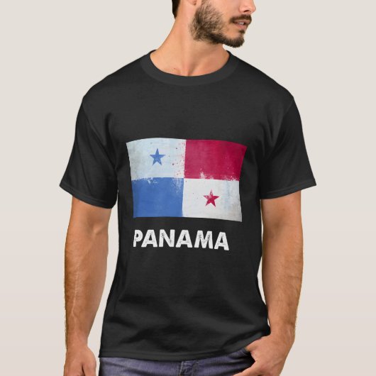 パナイアン パナマの旗 Tシャツ (正面)