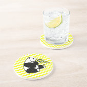 パナダオンレモンイエローシェブロン コースター (側面)