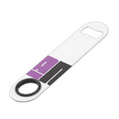 パナパープルアンドブラックバー鍵 スピード栓抜き (裏面アングル)