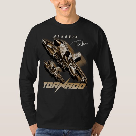 パナビアトルネドヨーロッパ空軍戦闘機 Tシャツ (正面)