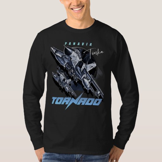 パナビアトルネドヨーロッパ空軍戦闘機 Tシャツ (正面)