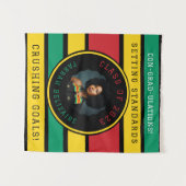 パナフリカ フォト 卒業 タペストリー (正面(横))