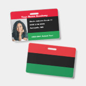 パナフリカ DIY ホームスクール バッジ (正面&裏面)