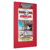 パナマおよび運河の飛行機映画広告宣伝Poste クリップボード (右)