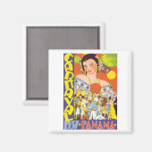 パナマのカーニバル マグネット (正面/裏面)