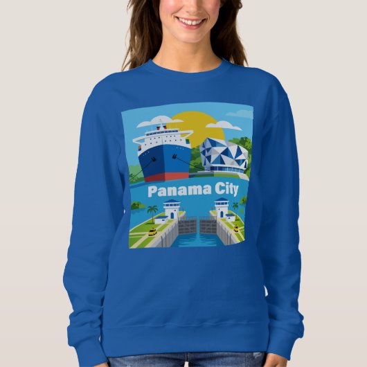 パナマのパナマシティ スウェットシャツ (正面)