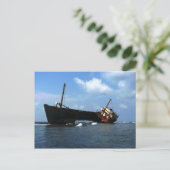 パナマの「カバリエ」の破片 ポストカード (スタンド正面)