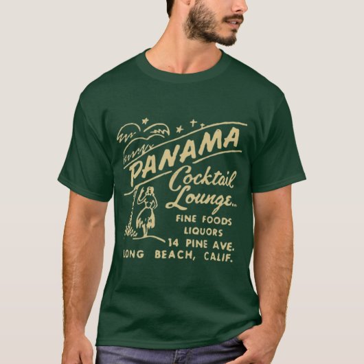 パナマカクテルラウンジ Tシャツ (正面)