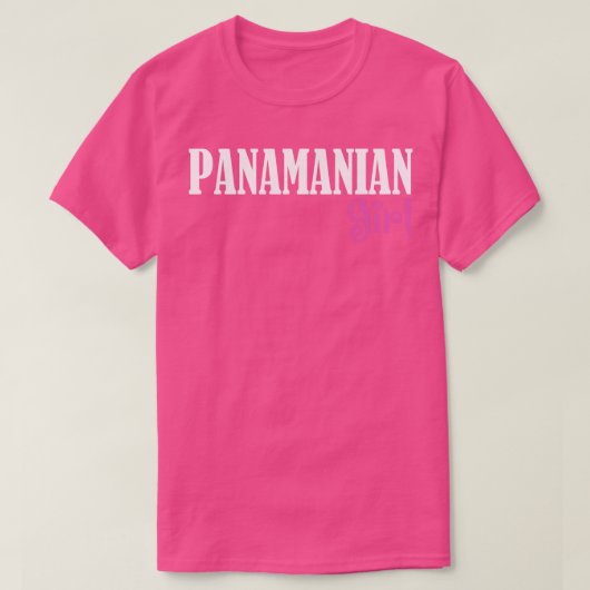 パナマガール1 Tシャツ (デザイン正面)