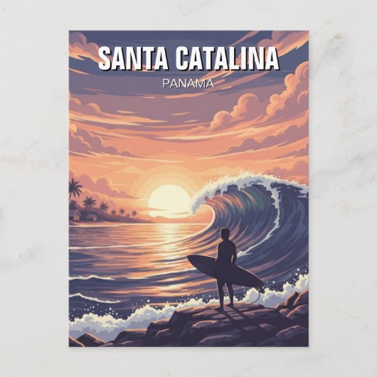 パナマサンタカタリナトラベル ポストカード (正面)