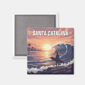 パナマサンタカタリナトラベル マグネット (正面/裏面)
