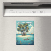 パナマサンブラス諸島旅行 マグネット (インサイチュ (食洗機))