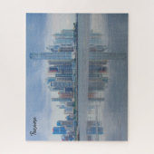 パナマシティの反映 ジグソーパズル (縦)
