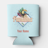 パナマシティトゥカンレトロパームツリーズヴィンテージ 缶クーラー (裏面)