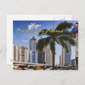 パナマシティパナマからのはがき ポストカード (正面/裏面)