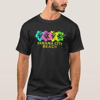 パナマシティビーチトロピカルパナマシティトラベルサーフ Tシャツ