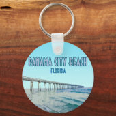 パナマシティビーチフロリダヴィンテージ キーホルダー (正面)