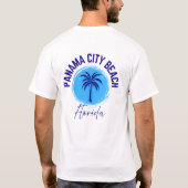 パナマシティビーチ フロリダ Tシャツ (裏面)