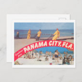 パナマシティフロリダヴィンテージ ポストカード (正面/裏面)