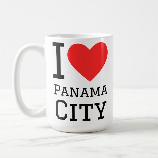 パナマシティ大好き コーヒーマグカップ (左)