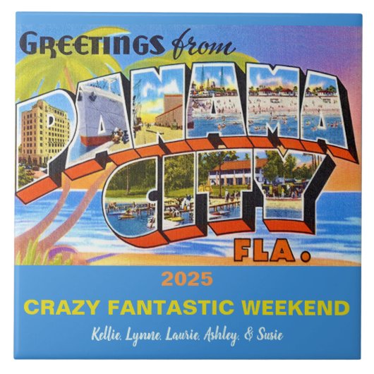 パナマシティ メモリタイル タイル (正面)