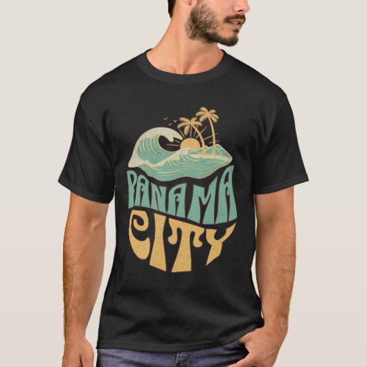 パナマシティ _1  Tシャツ (正面)