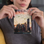 パナマスタイリッシュシティ街並みスカイライン ポストカード