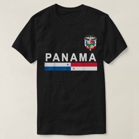 パナマナショナルプライド Tシャツ (デザイン正面)