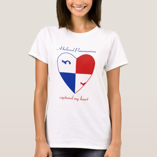 パナマバナースウィートハートTシャツ Tシャツ (正面)