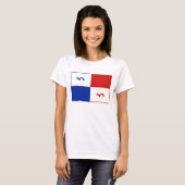 パナマバナーマップTシャツ Tシャツ (正面フル)