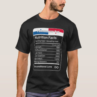 パナマパパ栄養事実 Tシャツ