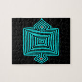 パナマモラカメ – ブルーブラック ジグソーパズル (横)