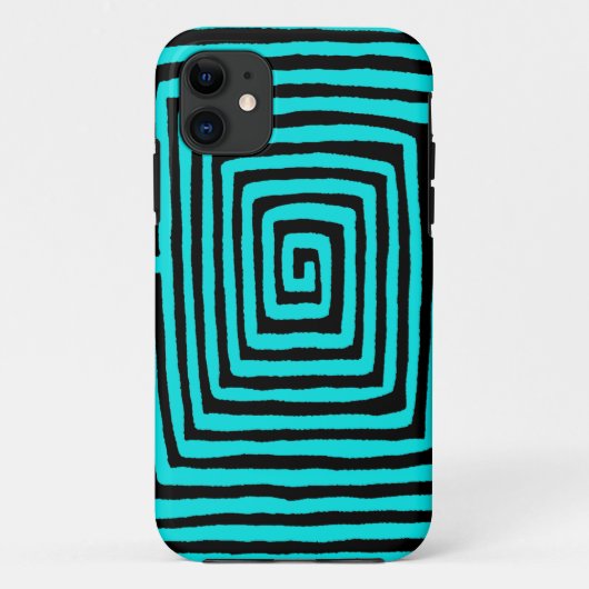 パナマモラカメ – ブルーブラック Case-Mate iPhoneケース (裏面)