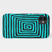 パナマモラカメ – ブルーブラック Case-Mate iPhoneケース (裏面(横))