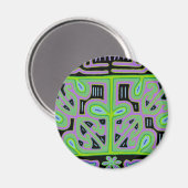 パナマモラ音楽ボックス マグネット (正面/裏面)