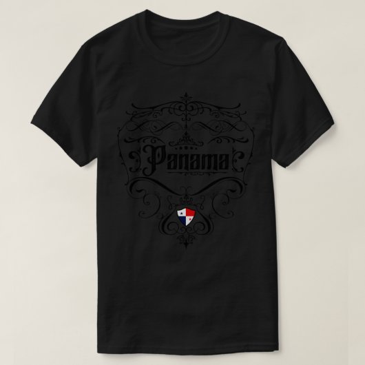 パナマヴィンテージデザイン1 Tシャツ (デザイン正面)