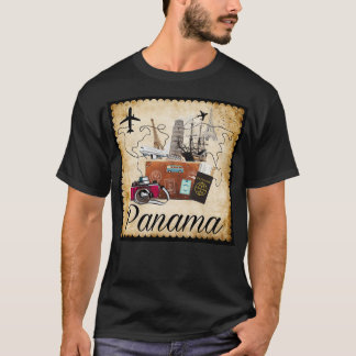 パナマ世界旅行土産旅行先Tr Tシャツ