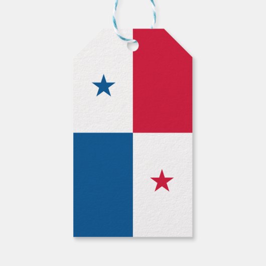 パナマ国旗 ギフトタグ (裏面)