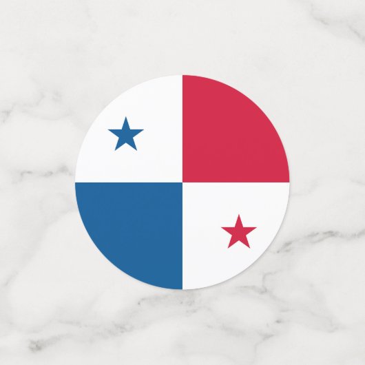 パナマ国旗 コンフェッティ (スモール正面)