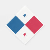 パナマ国旗 スタンダードランチョンナプキン (角)