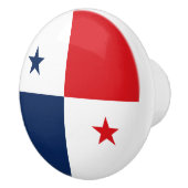 パナマ国旗 セラミックノブ (右)