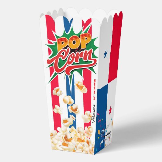 パナマ国旗 フェイバーボックス (裏面)