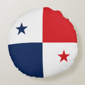 パナマ国旗 ラウンドクッション (裏面)